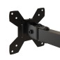 vidaXL Tischhalterung für 2 Monitore Schwarz Stahl VESA 75/100 mm vidaXL Tischhalterung für 2 Monitore Schwarz Stahl VESA 75/100 mm