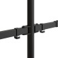 vidaXL Tischhalterung für 2 Monitore Schwarz Stahl VESA 75/100 mm vidaXL Tischhalterung für 2 Monitore Schwarz Stahl VESA 75/100 mm
