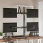 vidaXL Monitorhalterung Schwarz Stahl VESA 75/100 mm vidaXL Monitorhalterung Schwarz Stahl VESA 75/100 mm