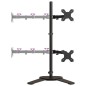 vidaXL Monitorhalterung Schwarz Stahl VESA 75/100 mm vidaXL Monitorhalterung Schwarz Stahl VESA 75/100 mm