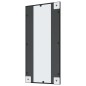 vidaXL Wandspiegel Schwarz 40x80 cm Rechteckig Eisen vidaXL Wandspiegel Schwarz 40x80 cm Rechteckig Eisen
