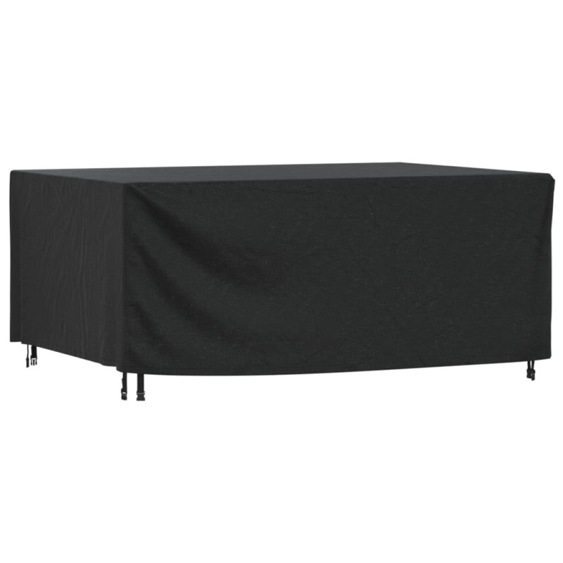vidaXL Gartenmöbel-Abdeckung Schwarz 225x143x90 cm Wasserdicht 420D vidaXL Gartenmöbel-Abdeckung Schwarz 225x143x90 cm Wasserdicht 420D