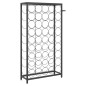 vidaXL Weinregal für 45 Flaschen Schwarz 54x18x100 cm Schmiedeeisen vidaXL Weinregal für 45 Flaschen Schwarz 54x18x100 cm Schmiedeeisen