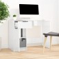 vidaXL Schreibtisch Hochglanz-Weiß 100x50x75 cm Holzwerkstoff vidaXL Schreibtisch Hochglanz-Weiß 100x50x75 cm Holzwerkstoff