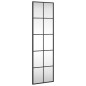 vidaXL Wandspiegel Schwarz 30x100 cm Rechteckig Eisen vidaXL Wandspiegel Schwarz 30x100 cm Rechteckig Eisen