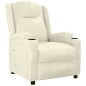 vidaXL Relaxsessel Cremeweiß Kunstleder vidaXL Relaxsessel Cremeweiß Kunstleder