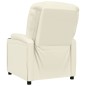 vidaXL Relaxsessel Cremeweiß Kunstleder vidaXL Relaxsessel Cremeweiß Kunstleder