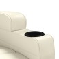 vidaXL Relaxsessel Cremeweiß Kunstleder vidaXL Relaxsessel Cremeweiß Kunstleder