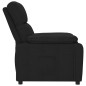 vidaXL Relaxsessel Schwarz Stoff vidaXL Relaxsessel Schwarz Stoff