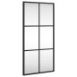 vidaXL Wandspiegel Schwarz 30x60 cm Rechteckig Eisen vidaXL Wandspiegel Schwarz 30x60 cm Rechteckig Eisen