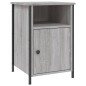 vidaXL Nachttisch Grau Sonoma 40x42x60 cm Holzwerkstoff vidaXL Nachttisch Grau Sonoma 40x42x60 cm Holzwerkstoff