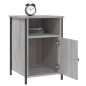 vidaXL Nachttisch Grau Sonoma 40x42x60 cm Holzwerkstoff vidaXL Nachttisch Grau Sonoma 40x42x60 cm Holzwerkstoff