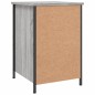 vidaXL Nachttisch Grau Sonoma 40x42x60 cm Holzwerkstoff vidaXL Nachttisch Grau Sonoma 40x42x60 cm Holzwerkstoff