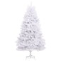 vidaXL Künstlicher Weihnachtsbaum Klappbar mit Ständer Weiß 210 cm vidaXL Künstlicher Weihnachtsbaum Klappbar mit Ständer Weiß 210 cm