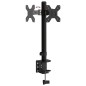vidaXL Monitorhalterung Schwarz Stahl VESA 75/100 mm vidaXL Monitorhalterung Schwarz Stahl VESA 75/100 mm