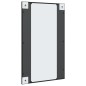vidaXL Wandspiegel Schwarz 50x80 cm Rechteckig Eisen vidaXL Wandspiegel Schwarz 50x80 cm Rechteckig Eisen