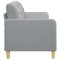 vidaXL 3-Sitzer-Sofa Hellgrau 180 cm Stoff vidaXL 3-Sitzer-Sofa Hellgrau 180 cm Stoff