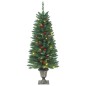 vidaXL Künstliche Weihnachtsbäume 2 Stk. 100 LEDs Grün 120 cm vidaXL Künstliche Weihnachtsbäume 2 Stk. 100 LEDs Grün 120 cm