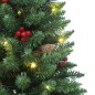 vidaXL Künstliche Weihnachtsbäume 2 Stk. 100 LEDs Grün 120 cm vidaXL Künstliche Weihnachtsbäume 2 Stk. 100 LEDs Grün 120 cm