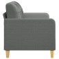 vidaXL 2-Sitzer-Sofa Dunkelgrau 140 cm Stoff vidaXL 2-Sitzer-Sofa Dunkelgrau 140 cm Stoff