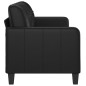 vidaXL 3-Sitzer-Sofa Schwarz 180 cm Kunstleder vidaXL 3-Sitzer-Sofa Schwarz 180 cm Kunstleder