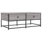 vidaXL Couchtisch Grau Sonoma 100x51x40 cm Holzwerkstoff vidaXL Couchtisch Grau Sonoma 100x51x40 cm Holzwerkstoff