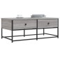vidaXL Couchtisch Grau Sonoma 100x51x40 cm Holzwerkstoff vidaXL Couchtisch Grau Sonoma 100x51x40 cm Holzwerkstoff