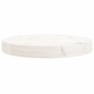 vidaXL Tischplatte Rund Weiß Ø30x3 cm Massivholz Kiefer vidaXL Tischplatte Rund Weiß Ø30x3 cm Massivholz Kiefer