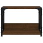 vidaXL Druckerständer 2 Ablagen Braun Eichen-Optik 44x26x31,5 cm vidaXL Druckerständer 2 Ablagen Braun Eichen-Optik 44x26x31,5 cm