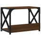 vidaXL Druckerständer 2 Ablagen Braun Eichen-Optik 44x26x31,5 cm vidaXL Druckerständer 2 Ablagen Braun Eichen-Optik 44x26x31,5 cm