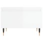 vidaXL Couchtische 2 Stk. Hochglanz-Weiß 50x46x35 cm Holzwerkstoff vidaXL Couchtische 2 Stk. Hochglanz-Weiß 50x46x35 cm Holzwerkstoff