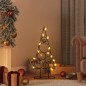 vidaXL Metall-Weihnachtsbaum Deko Schwarz 60 cm vidaXL Metall-Weihnachtsbaum Deko Schwarz 60 cm