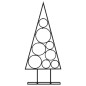 vidaXL Metall-Weihnachtsbaum Deko Schwarz 60 cm vidaXL Metall-Weihnachtsbaum Deko Schwarz 60 cm