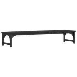 vidaXL Monitorständer Schwarz 85x23x15,5 cm Holzwerkstoff