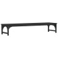 vidaXL Monitorständer Schwarz 85x23x15,5 cm Holzwerkstoff vidaXL Monitorständer Schwarz 85x23x15,5 cm Holzwerkstoff