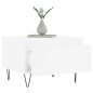 vidaXL Couchtische 2 Stk. Weiß 50x46x35 cm Holzwerkstoff vidaXL Couchtische 2 Stk. Weiß 50x46x35 cm Holzwerkstoff