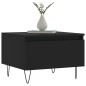 vidaXL Couchtische 2 Stk. Schwarz 50x46x35 cm Holzwerkstoff vidaXL Couchtische 2 Stk. Schwarz 50x46x35 cm Holzwerkstoff
