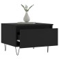 vidaXL Couchtische 2 Stk. Schwarz 50x46x35 cm Holzwerkstoff vidaXL Couchtische 2 Stk. Schwarz 50x46x35 cm Holzwerkstoff