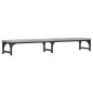 vidaXL Monitorständer Grau Sonoma 105x23x15,5 cm Holzwerkstoff vidaXL Monitorständer Grau Sonoma 105x23x15,5 cm Holzwerkstoff