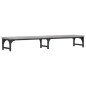 vidaXL Monitorständer Grau Sonoma 105x23x15,5 cm Holzwerkstoff vidaXL Monitorständer Grau Sonoma 105x23x15,5 cm Holzwerkstoff