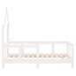 vidaXL Kinderbett Weiß 70x140 cm Massivholz Kiefer vidaXL Kinderbett Weiß 70x140 cm Massivholz Kiefer