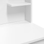 vidaXL Schminktisch mit LED-Leuchten Weiß 96x40x142 cm vidaXL Schminktisch mit LED-Leuchten Weiß 96x40x142 cm