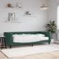 vidaXL Tagesbett mit Matratze Dunkelgrün 90x200 cm Samt vidaXL Tagesbett mit Matratze Dunkelgrün 90x200 cm Samt