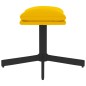 vidaXL Relaxsessel mit Hocker Senfgelb Samt vidaXL Relaxsessel mit Hocker Senfgelb Samt