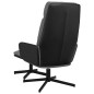 vidaXL Relaxsessel mit Hocker Hellgrau Stoff vidaXL Relaxsessel mit Hocker Hellgrau Stoff