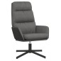 vidaXL Relaxsessel mit Hocker Hellgrau Stoff vidaXL Relaxsessel mit Hocker Hellgrau Stoff