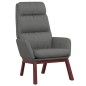 vidaXL Relaxsessel mit Hocker Hellgrau Stoff vidaXL Relaxsessel mit Hocker Hellgrau Stoff