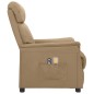 vidaXL Massagesessel Elektrisch Cappuccino-Braun Kunstleder vidaXL Massagesessel Elektrisch Cappuccino-Braun Kunstleder