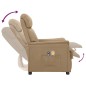 vidaXL Massagesessel Elektrisch Cappuccino-Braun Kunstleder vidaXL Massagesessel Elektrisch Cappuccino-Braun Kunstleder