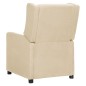 vidaXL Massagesessel Elektrisch Creme Stoff vidaXL Massagesessel Elektrisch Creme Stoff